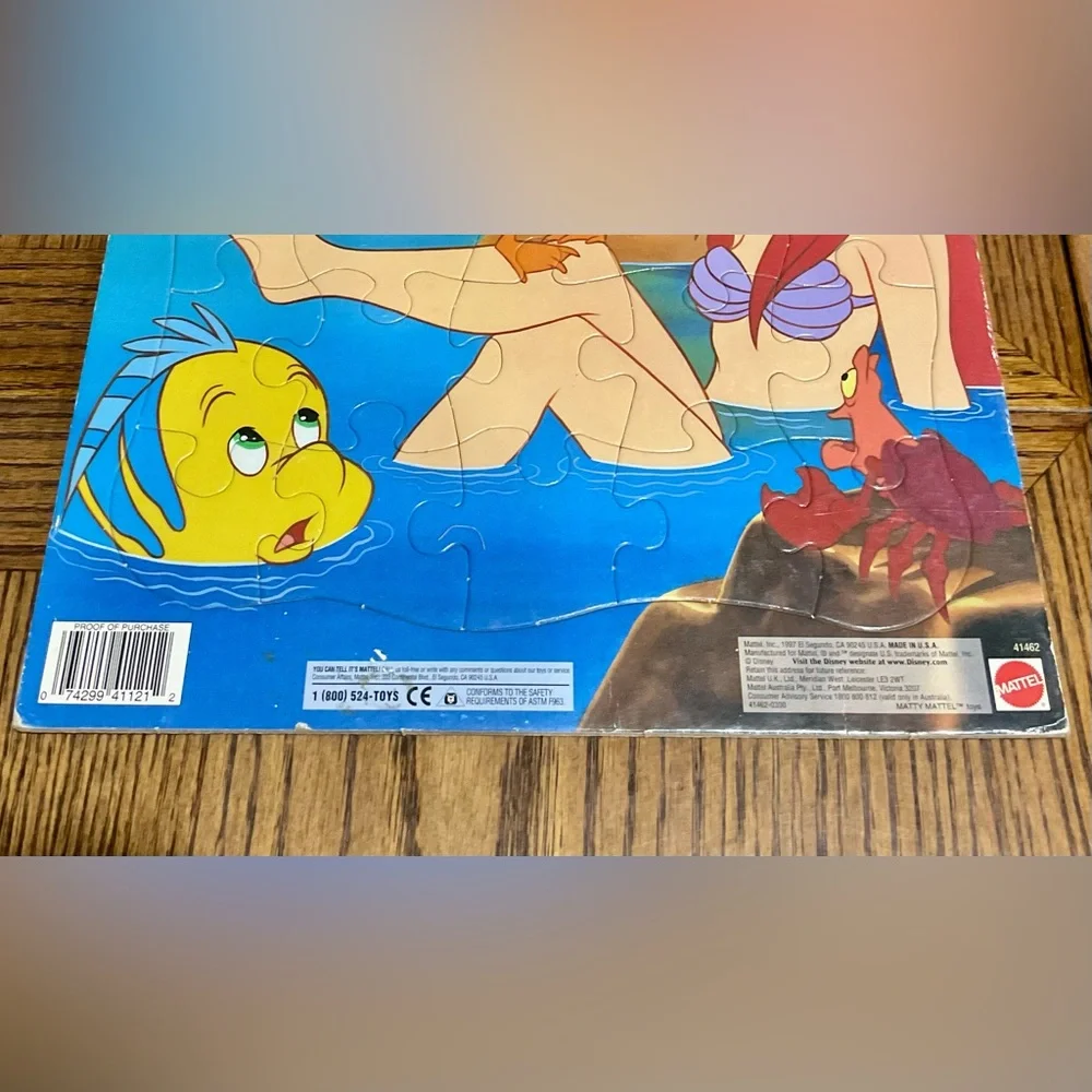 Disney The Little Mermaid Puzzle 25 piece ages 3 - 6